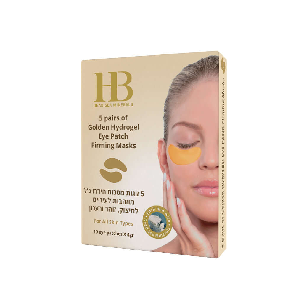 Golden Hydrogel Eye Patch Firming Mask - HB Health & Beauty Intl.