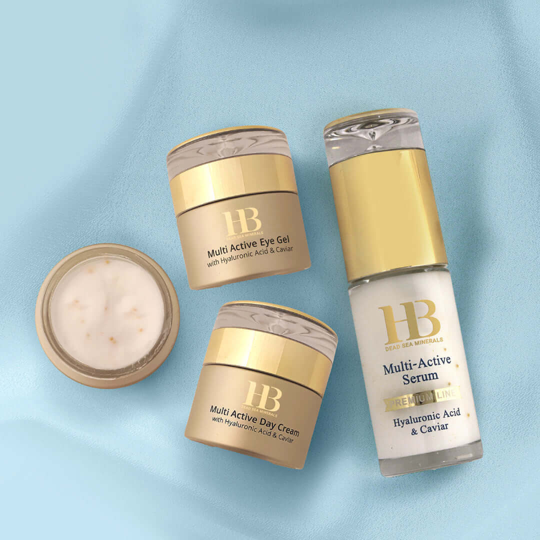 Multi-Active Serum with Hyaluronic acid and Caviar - HB Health & Beauty Intl.