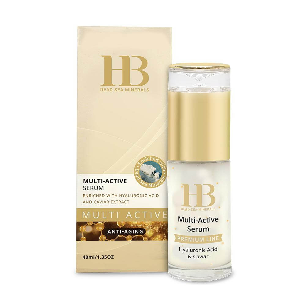 Multi-Active Serum with Hyaluronic acid and Caviar - HB Health & Beauty Intl.
