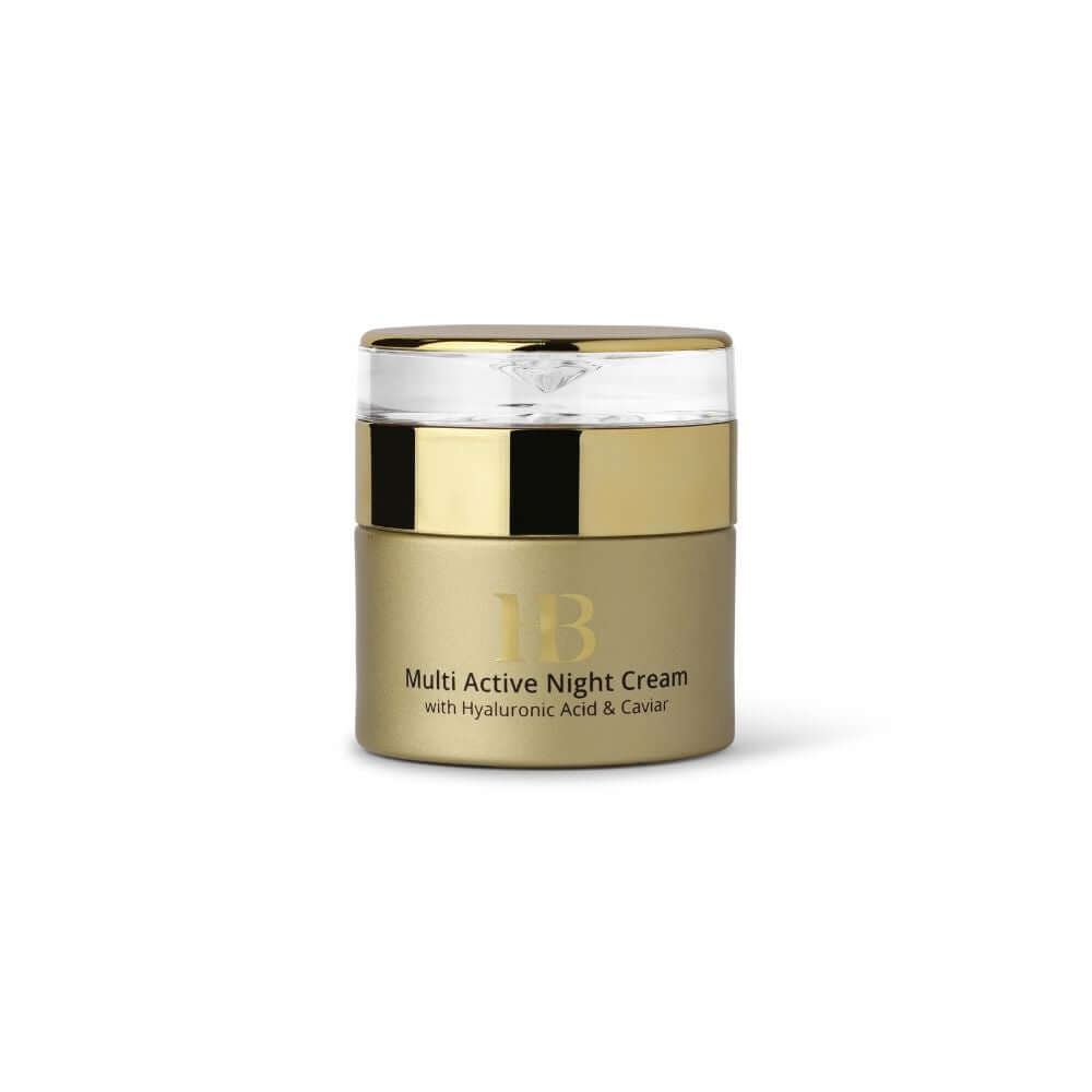 Multi-Active Night Cream with Hyaluronic acid and Caviar Extract - HB Health & Beauty Intl.