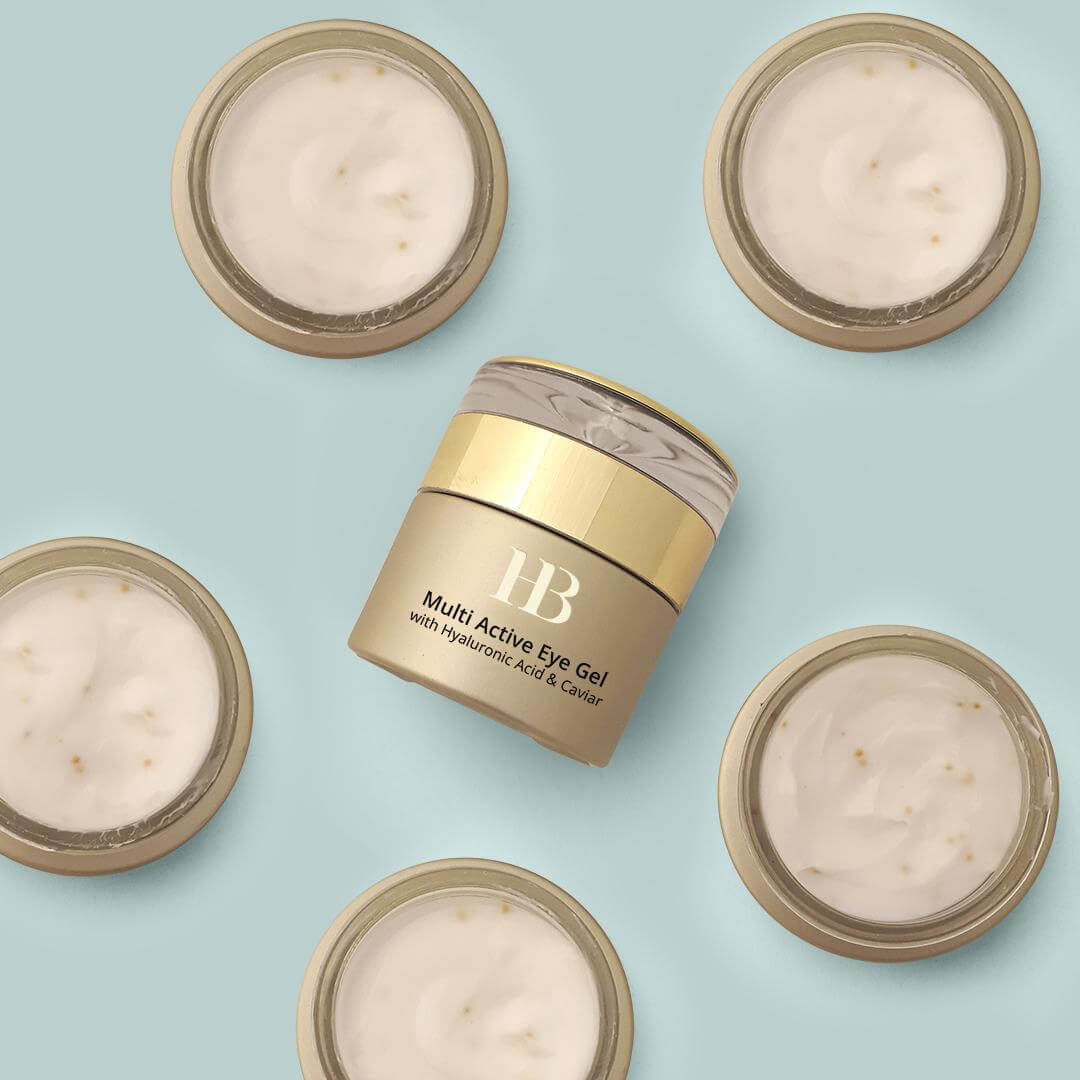 Multi Active Eye Gel Enriched with Hyaluronic Acid and Caviar extract - HB Health & Beauty Intl.