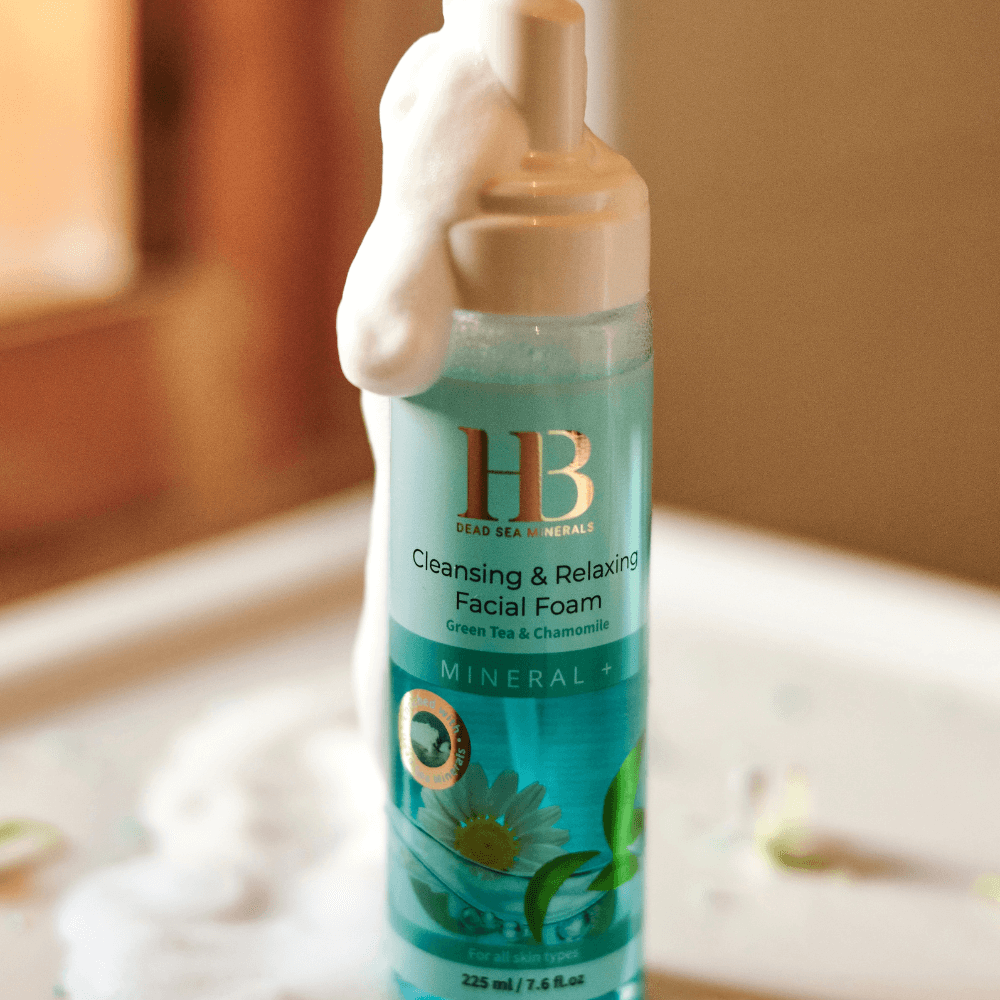 Cleansing & Relaxing facial foam - HB Health & Beauty Intl.