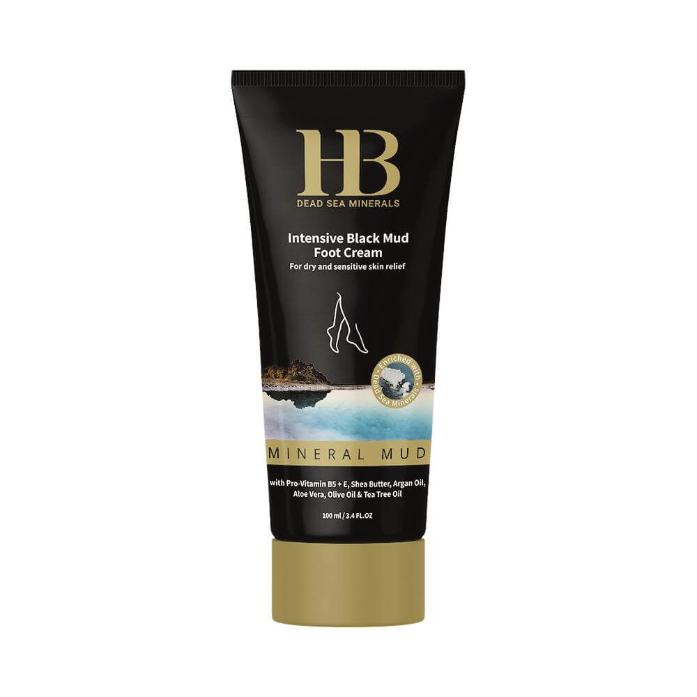 Intensive Black Mud Foot Cream - HB Health & Beauty Intl.