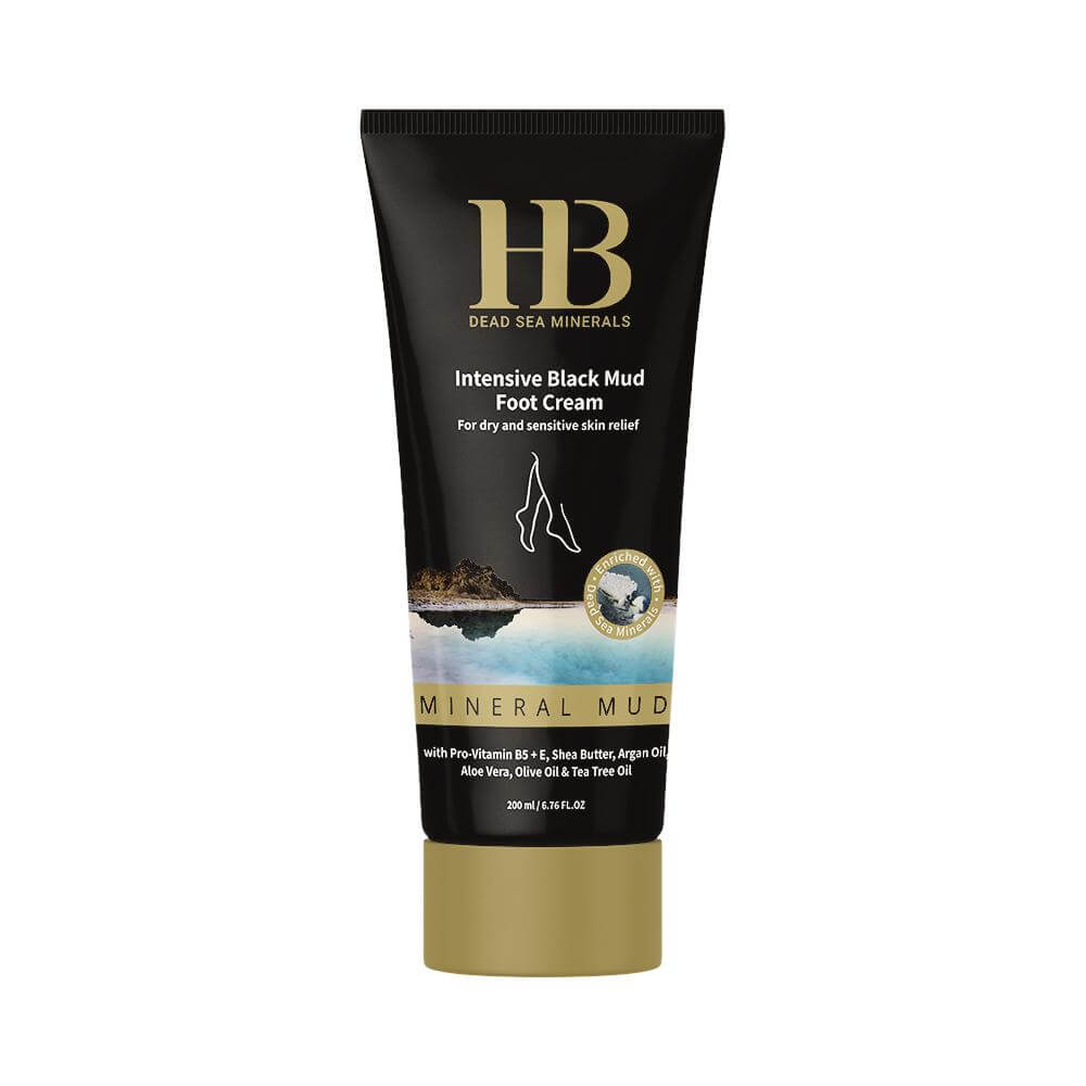 Intensive Black Mud Foot Cream - HB Health & Beauty Intl.