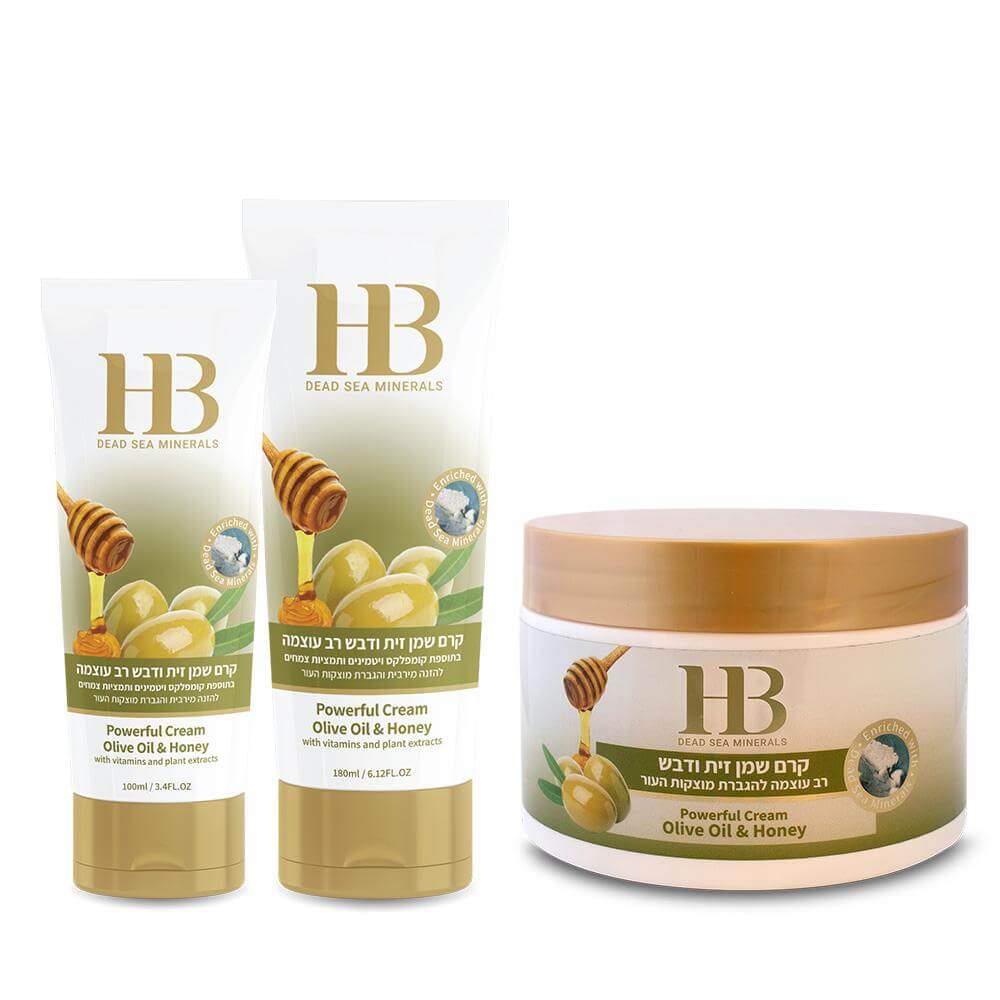 Powerful Olive Oil & Honey Cream - HB Health & Beauty Intl.