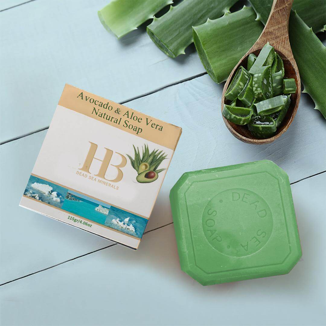 Avocado & Aloe Vera Natural soap - HB Health & Beauty Intl.