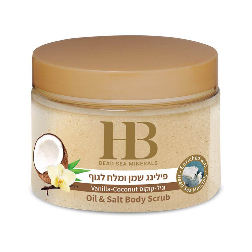 Aromatic body Scrub - Vanilla Coconut - HB Health & Beauty Intl.