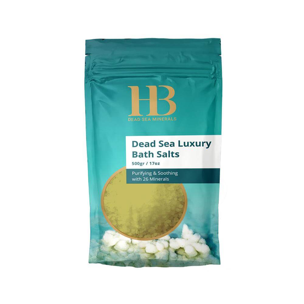 Luxury Bath Salt Yellow - Vanilla - HB Health & Beauty Intl.