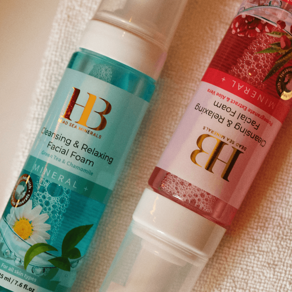 Cleansing & Relaxing facial foam - HB Health & Beauty Intl.