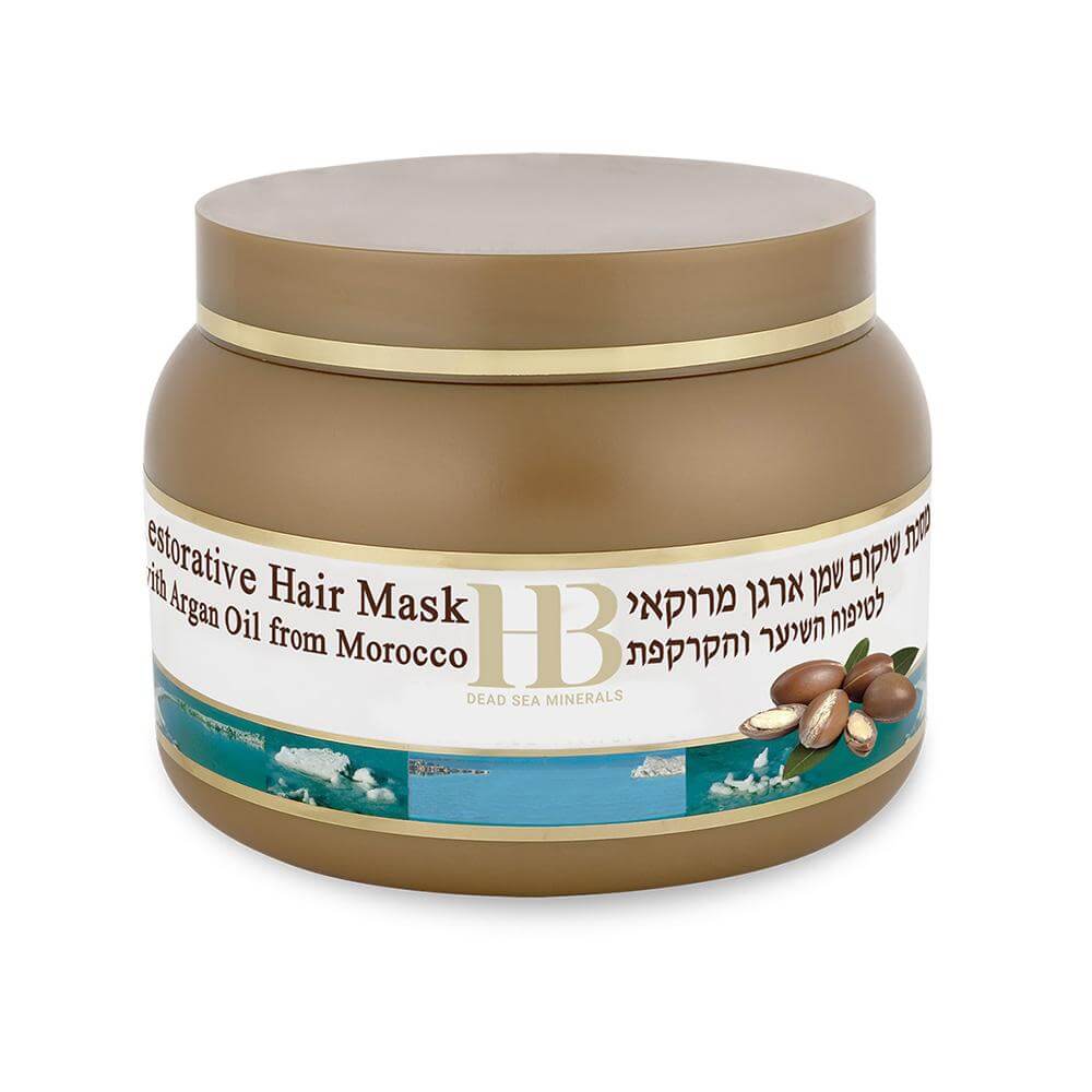 Restorative Hair Mask with Argan Oil from Morocco - HB Health & Beauty Intl.