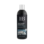 HB Treatment Shampoo bottle on a white background