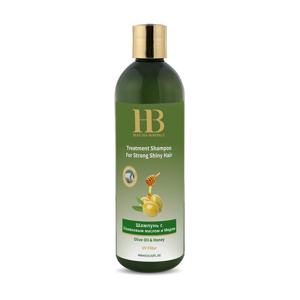 Olive Oil & Honey Shampoo for Strong Shiny Hair - HB Health & Beauty Intl.