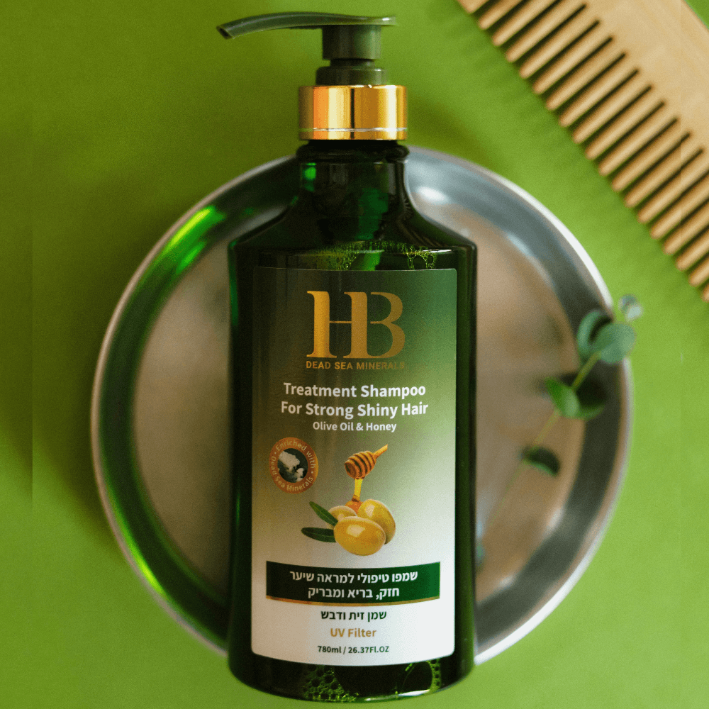 Olive Oil & Honey Nourishing Shampoo for Radiant Hair