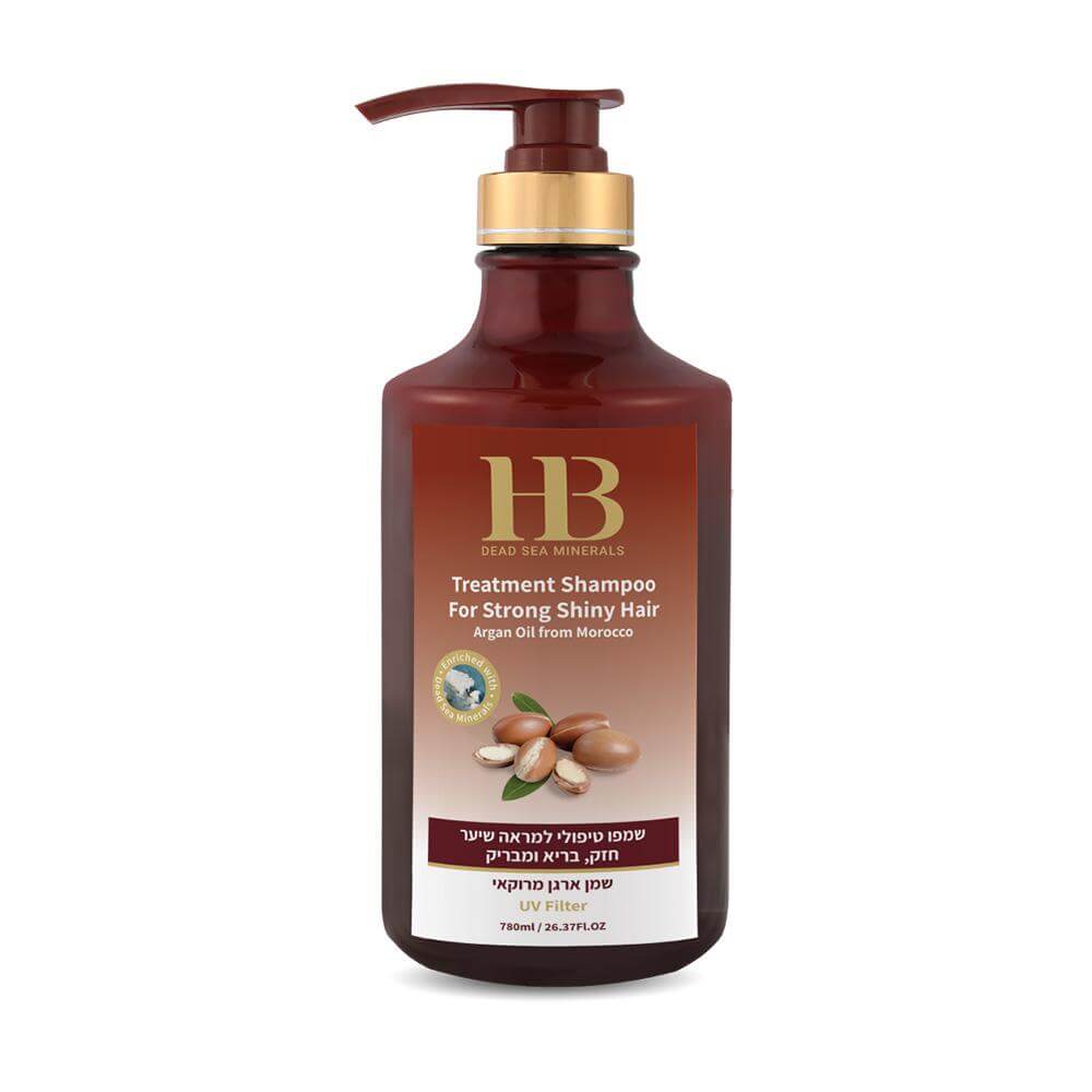 Argan Treatment Shampoo for Strong Shiny Hair - HB Health & Beauty Intl.