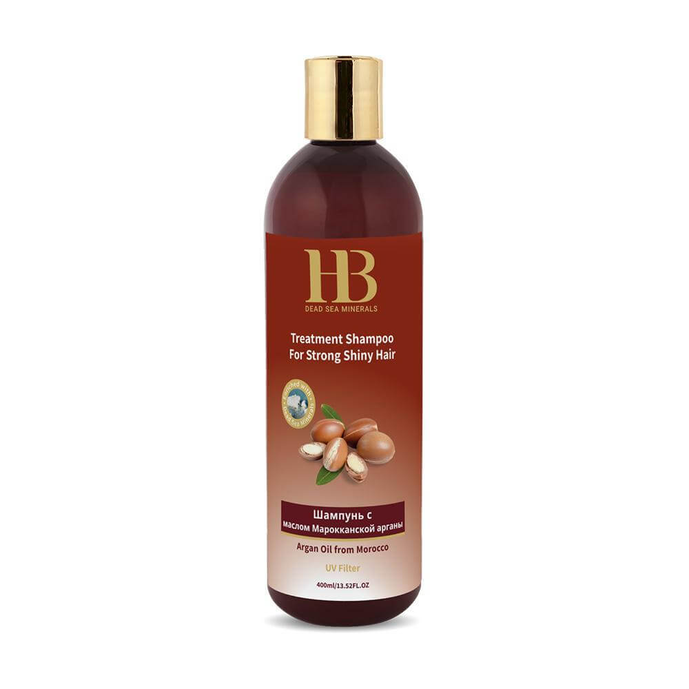 Argan Treatment Shampoo for Strong Shiny Hair - HB Health & Beauty Intl.