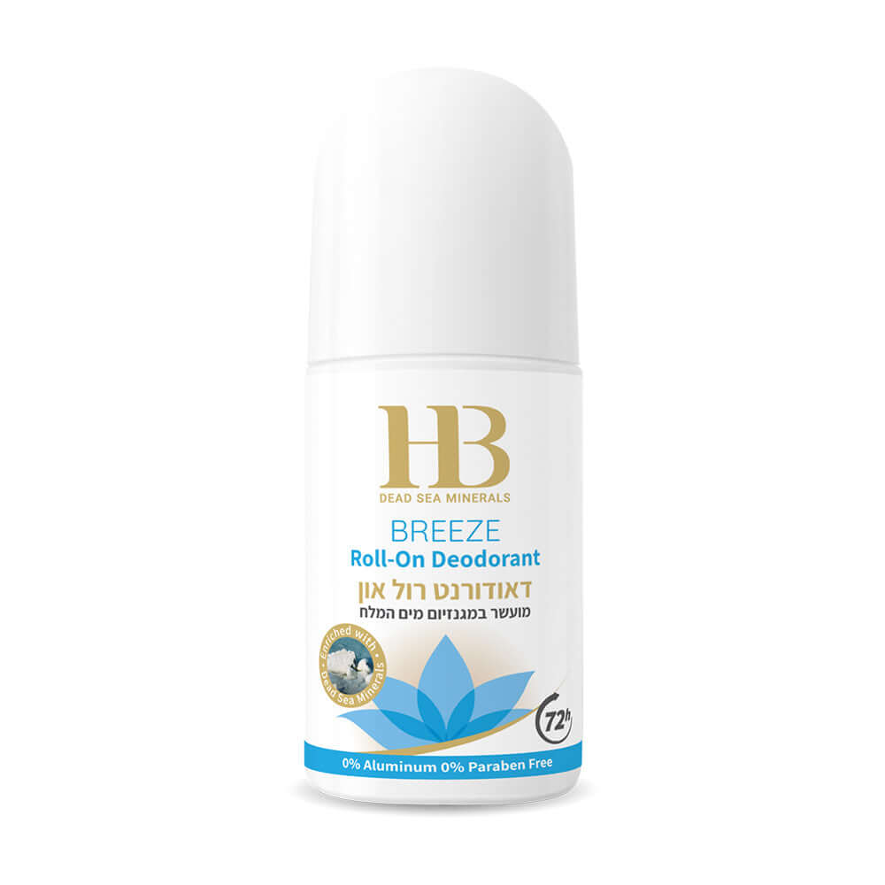 Roll-On Deodorant Enriched with Magnesium BREEZE - HB Health & Beauty Intl.