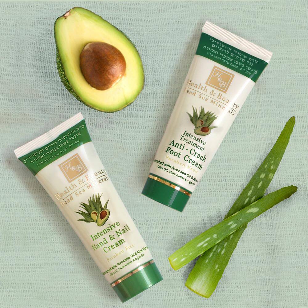 Intensive Hand & Nail Cream Enriched with Avocado Oil & Aloe Vera - HB Health & Beauty Intl.
