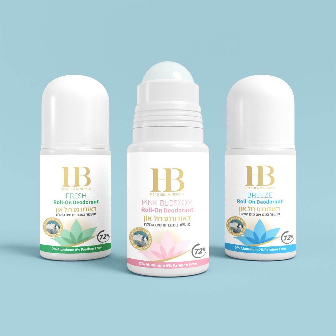 Roll-On Deodorant Enriched with Magnesium BREEZE - HB Health & Beauty Intl.